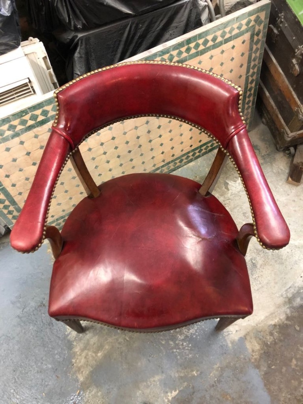 Limpieza de tapicería de cuero